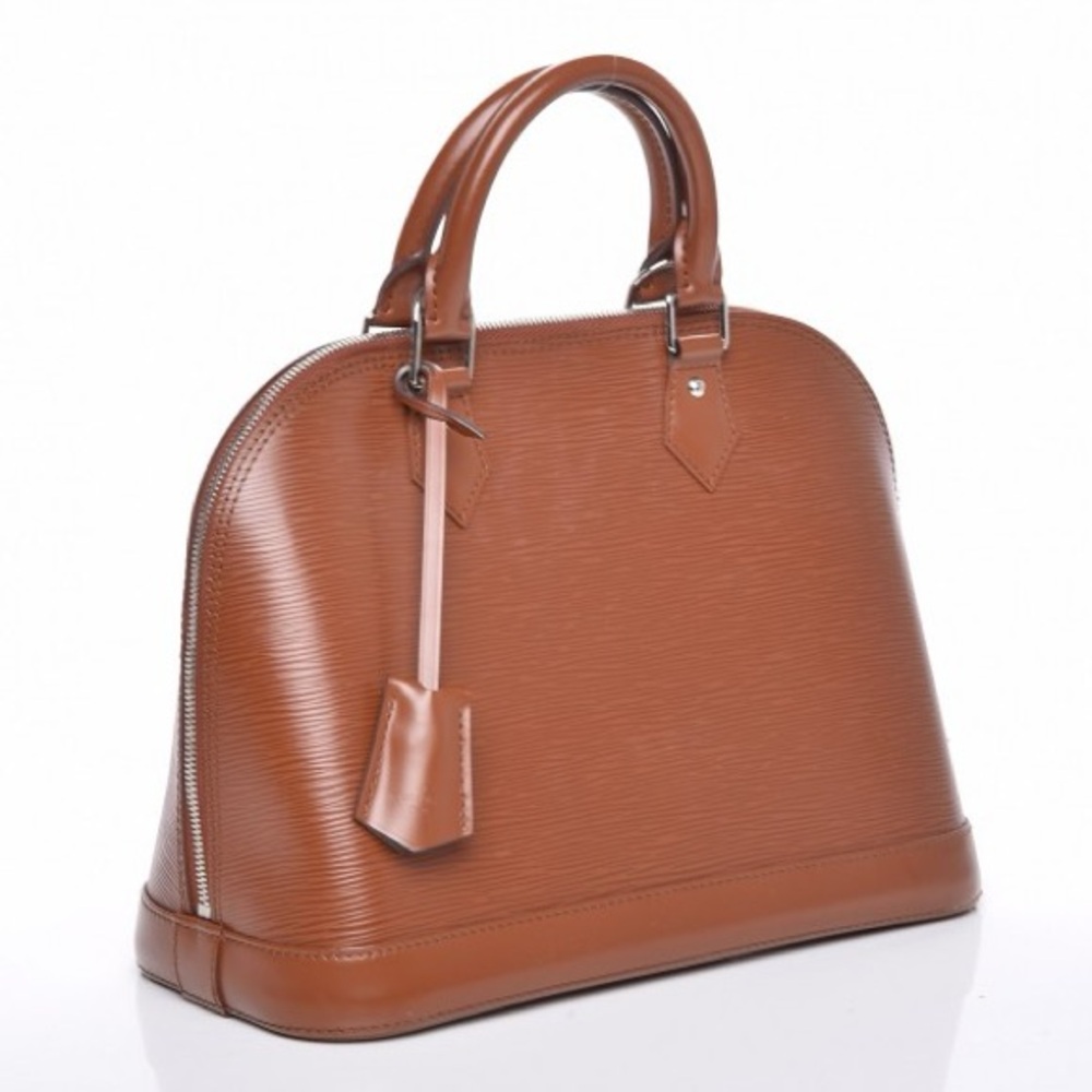 LOUIS VUITTON Epi Alma PM Cacao